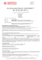 Conformity declaration