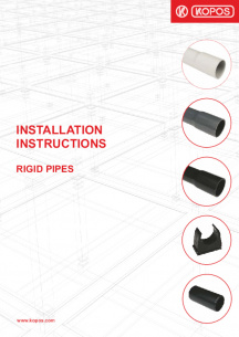Installation instructions - Rigid pipes